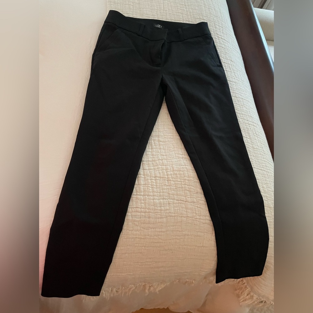 Work pants black skinny